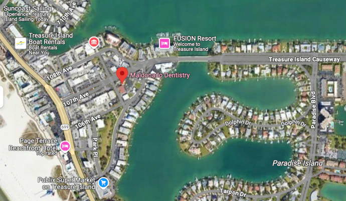 Maldonado Dentistry located in Treasure Island, Florida